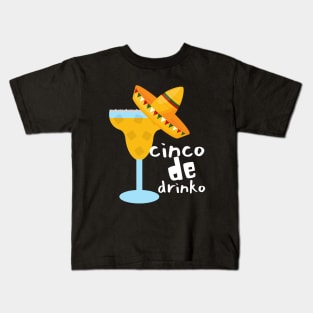 Cinco De Drinko Kids T-Shirt